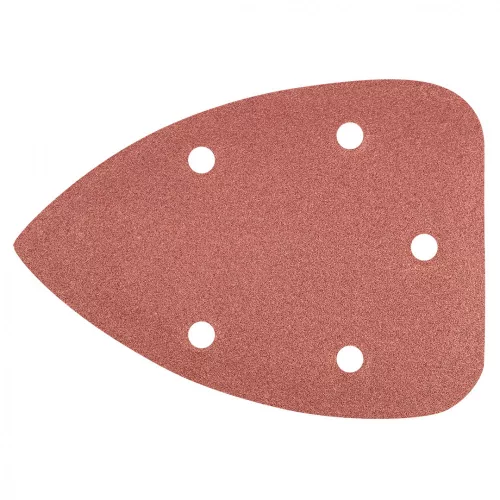 GRAPHITE Hârtie de Șlefuit, 59G335 pentru Șlefuitor Delta, 5 bucăți, cu Sistem Velcro, K150 (57H828)