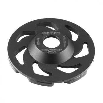   GRAPHITE Disc diamantat de șlefuit 115 x 22,2 x 5 mm, segmente L (57H892)