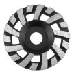 GRAPHITE Disc diamantat de șlefuit 115 x 22,2 x 5 mm, segmente C (57H894)