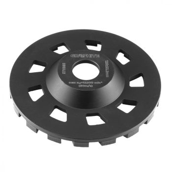   GRAPHITE Disc diamantat de șlefuit 125 x 22,2 x 5 mm, segmente C (57H895)