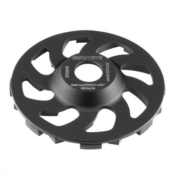   GRAPHITE Disc diamantat de șlefuit 125 x 22,2 x 5 mm, rezistență mare (57H896)