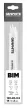 GRAPHITE Lame de ferăstrău pentru orizontală 150mm, 2 buc (57H951)