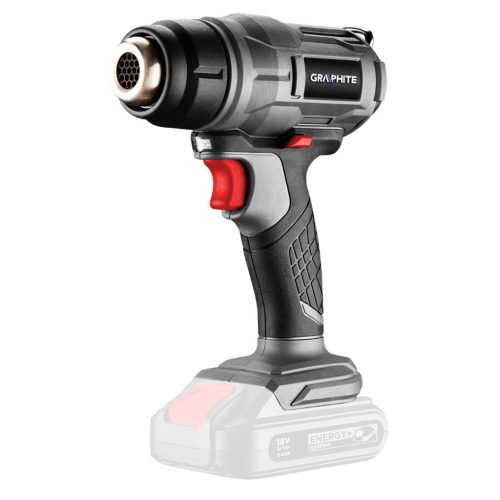 GRAPHITE Suflantă de aer pe acumulator Energy+ 18V, temperatură 550°C, fără acumulator! (58G082)