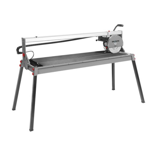 GRAPHITE Mașină de tăiat gresie, 1500W, disc de 250X25,4mm, lungime tăiere 1200mm, răcire cu apă (59G892)