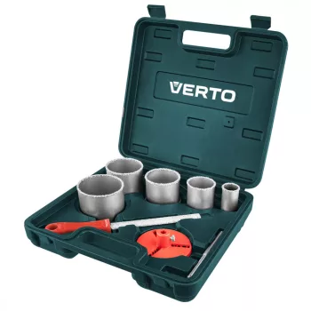 VERTO Set tăietor circular 32-82mm, volfram-cobalt (60H900)