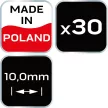 NEO Distanțiere în T pentru rosturi 10.0mm, 30 buc (61-118)