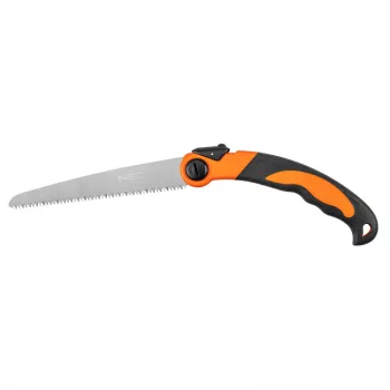  NEO Ferăstrău de supraviețuire, 21 cm, pliat, Grosime lamă 0,85mm, 66HRC, structură cu 3 rânduri de dinți (63-120)