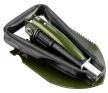 NEO Lopată de camping pliabilă, cu unelte ascunse în cap: lopată, ciocan, deschizător de sticle, fierăstrău, cheie de 10mm (63-121)