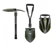 NEO Lopată de camping pliabilă, cu unelte ascunse în cap: lopată, ciocan, deschizător de sticle, fierăstrău, cheie de 10mm (63-121)