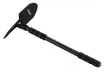 NEO Lopată multifuncțională de supraviețuire pentru camping, 63cm, lopată, fierăstrău, ciocan, deschizător de sticle, piatră de foc, cuțit, spart sticlă, fluier (63-122)