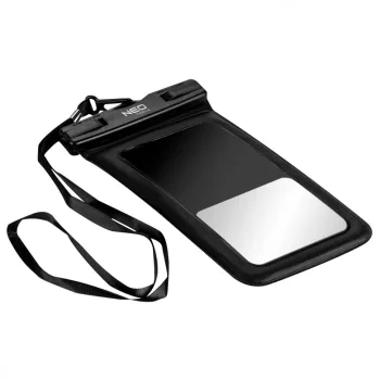   NEO Husa impermeabilă pentru telefon, 19.5x11 cm, 80g, impermeabilitate IPX8, maxim 6.2” ecran, cordon de gât (63-135)