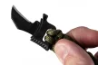 NEO Brățară de supraviețuire 5 în 1: 3.5m paracord (capacitate 250kg), piatră de aprins, busolă, cuțit, fluier, verde, lățime 26mm (63-140)