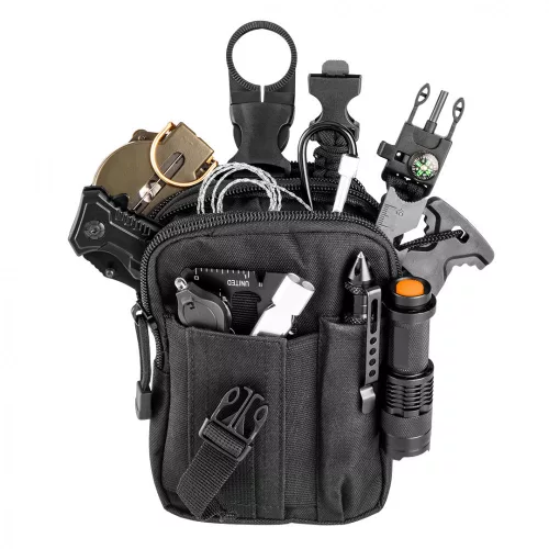 NEO Kit de supraviețuire 14 în 1, în geantă din pânză (63-153)