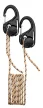 NEO Set de întindere a corzii cu arc și carabinieră + corzi paracord (3,5mmx1,5m), 3 bucăți (63-155)