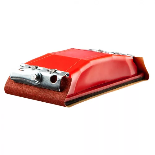 VERTO Bloc de Șlefuit cu Hârtie de Șlefuit, 93x230mm, K40x2, K80x2, K120x2 (63H657)