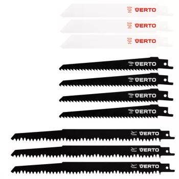   VERTO Set lame ferăstrău pentru nas, HCS/BIM, set 10buc. (64H131)