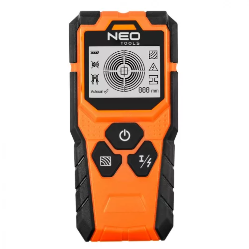 NEO Detector de perete, 3 în 1, metal, lemn, tensiune (75-250)