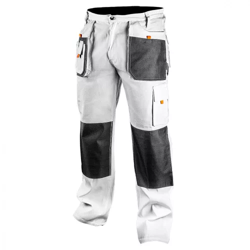 NEO Pantaloni de lucru, albi, M/50 (81-120-M)