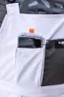NEO Pantalon de muncă salopetă, alb, XL/56 (81-140-XL)