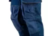 NEO Pantaloni de lucru din blugi, 98% bumbac, întărire la genunchi, 255 g/m², M (81-228-M)