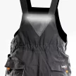 NEO Pantalon de muncă salopetă, L/52, 65% poliester, 35% bumbac, 267g/m², cu buzunar pentru protecție genunchi, reflectorizant (81-240-L)