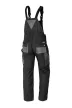 NEO Pantalon de muncă salopetă, L/52, 65% poliester, 35% bumbac, 267g/m², cu buzunar pentru protecție genunchi, reflectorizant (81-240-L)