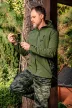 NEO Salopetă de lucru cu bretele camuflaj, 60% bumbac, 40% poliester, 255 g/m², XL (81-241-XL)