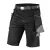 NEO Pantalon scurt de lucru slim fit, 60% bumbac, 37% poliester, 3% elastan, 285 g/m2, cu curea, S (81-278-S)