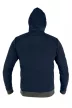 NEO Pulover cu glugă COMFORT, albastru închis, 60% poliester 40% viscoză, L (81-513-L)