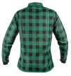 NEO Cămașă din flanel, verde-negru, 100% bumbac, L (81-546-L)