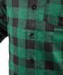 NEO Cămașă din flanel, verde-negru, 100% bumbac, S (81-546-S)