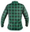 NEO Cămașă din flanel, verde-negru, 100% bumbac, S (81-546-S)