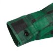 NEO Cămașă din flanel, verde-negru, 100% bumbac, XL (81-546-XL)