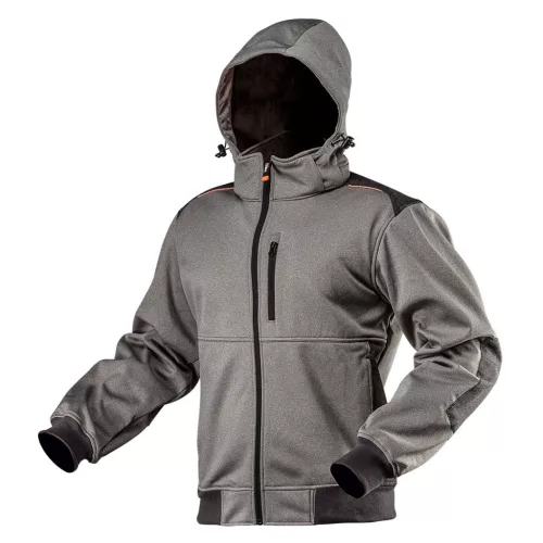 NEO Softshell jachetă de lucru cu glugă detașabilă, XXL (81-551-XXL)