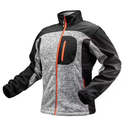 NEO Jachetă de muncă tricotată, cu inserții softshell, M (81-555-M)