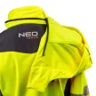 NEO Jachetă de lucru vizibilă, softshell, cu glugă, galbenă, XL (81-700-XL)