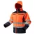 NEO Jachetă de lucru vizibilă, softshell, cu glugă, portocalie, XL (81-701-XL)