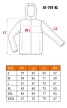 NEO Jachetă de lucru vizibilă, softshell, cu glugă, portocalie, XL (81-701-XL)
