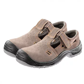 NEO Sandale de lucru din piele velur, S1 SRC, 43 (82-080-43)