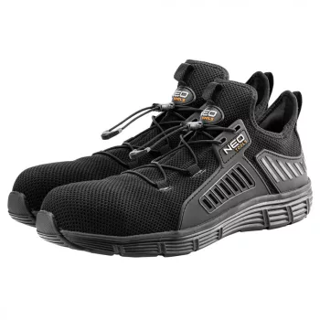   NEO Pantofi de lucru, S1 SRC, fără metal, cu partea superioară din plasă, protecție compozită la vârf, 41 (82-158-41)