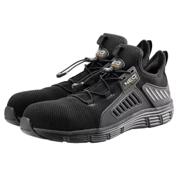   NEO Pantofi de lucru, S1 SRC, fără metal, cu partea superioară din plasă, protecție compozită la vârf, 47 (82-158-47)