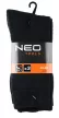 NEO Șosete de lucru, 3 perechi, lungi, 70% bumbac, 30% poliester, 43–45 (82-361)