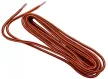 NEO Șireturi pentru încălțăminte 150cm, portocaliu/negru (82-393)
