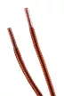 NEO Șireturi pentru încălțăminte 150cm, portocaliu/negru (82-393)