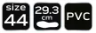 NEO Cizme de cauciuc, PVC, generale, talpă antiderapantă, 44 (82-902-44)