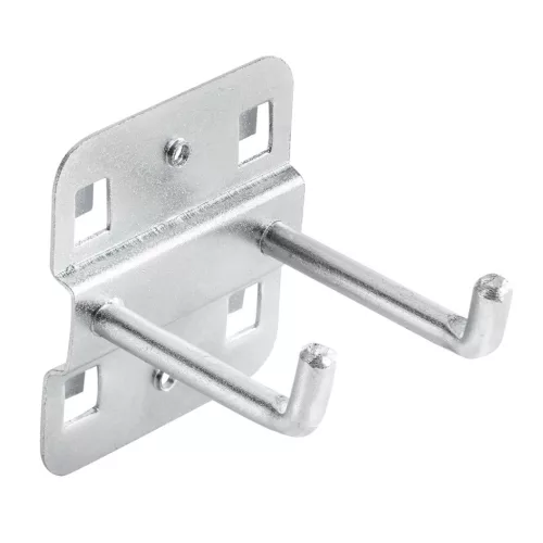 NEO Set cârlige duble personalizabile pentru caruciorul de atelier, 40mm, 3buc. (84-096)
