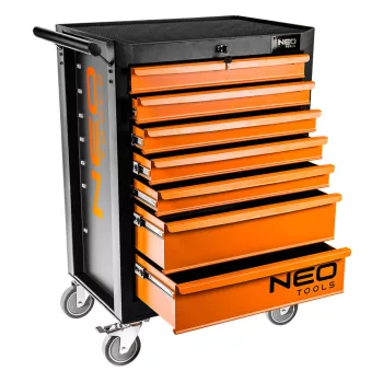   NEO Carucior pentru atelier cu 7 sertare, 680x460x1030mm, carucior pentru unelte (84-222)