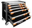 NEO Carucior pentru atelier PRO, 12 sertare, Carucior pentru unelte (84-225)