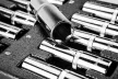 NEO Set chei tubulare lungi 1/2" 14buc., 8-21mm, cu tavă pentru caruciorul de atelier (84-243)