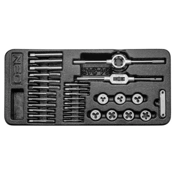   NEO Set de unelte pentru filete 31buc., cu tavă pentru caruciorul de atelier (84-246)
